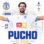 Anunciamos la décima de las renovaciones, que es la de nuestro jugador PUCHO.
