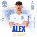 Anunciamos la undécima de las renovaciones, que es la de nuestro jugador ALEX